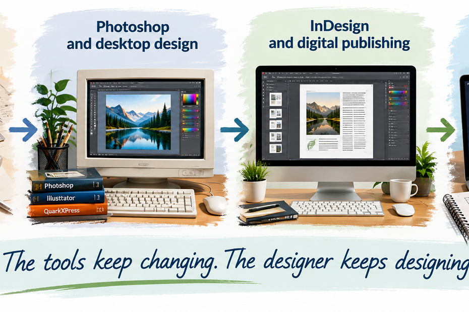 The evalution of Graphic Design.